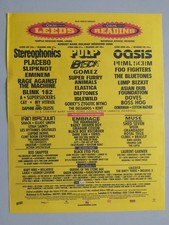 OASIS READING LEEDS FESTIVAL