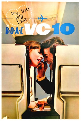 Vintage boac airline - vc, 10