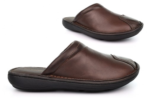 Mens leather slippers - mens,