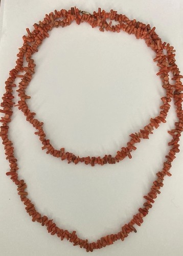 Vintage branch coral - branch, necklace