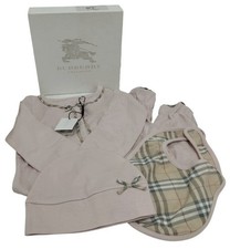 Burberry Baby Grow Set Girls