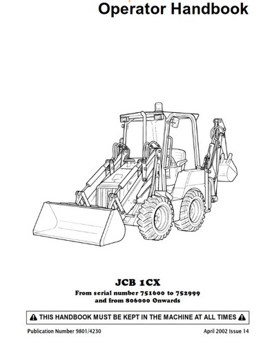 Jcb 1cx operator - jcb,