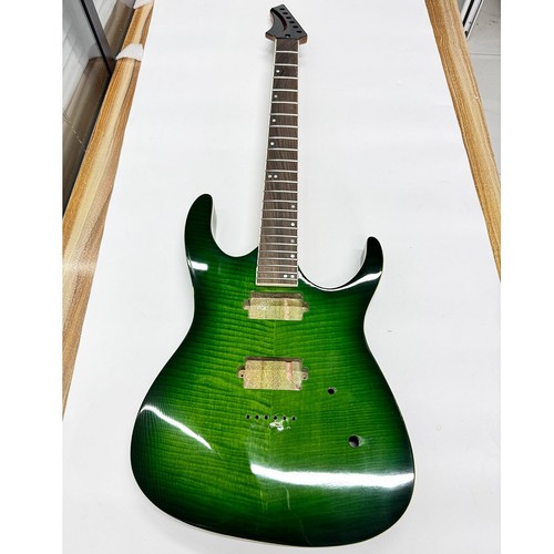 Diy electric guitar kit green - diy,