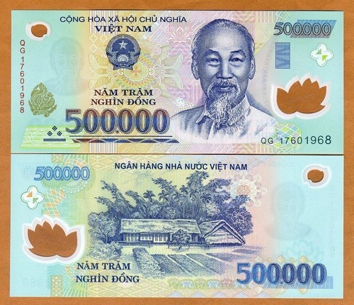 Vietnamese dong 500k - dong,