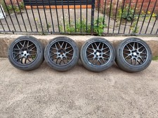 JAGUAR S-TYPE SPORT X204 SET OF 4 VALENCIA 18'' ALLOY WHEELS WITH TYRES