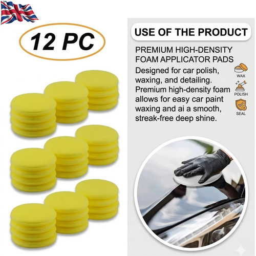 Car waxing polish - waxing, sponge
