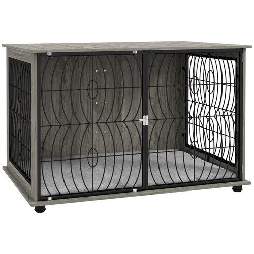 Pawhut dog crate furniture - pawhut,