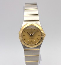 OMEGA 18ct Gold & Steel Ladies