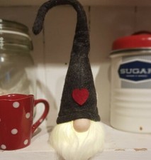 Grey Felt Scandi Nordic Santa