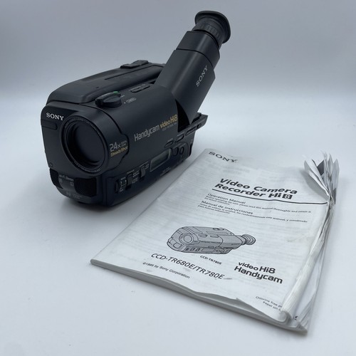Sony handycam ccd tr780e - sony, ccd-tr780e