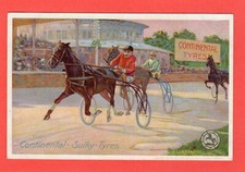 Continental Sulky Tyres Horse Racing  Advertising pc unused Ref P771