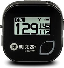 GolfBuddy GB Voice 2S+ Talking GPS Golf Rangefinder Navigation Black