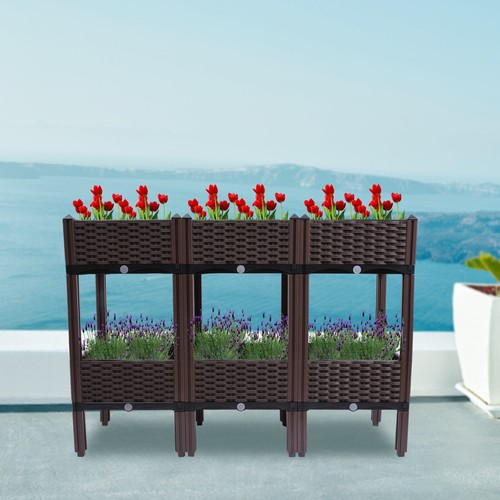 Raised garden bed kit - raised,