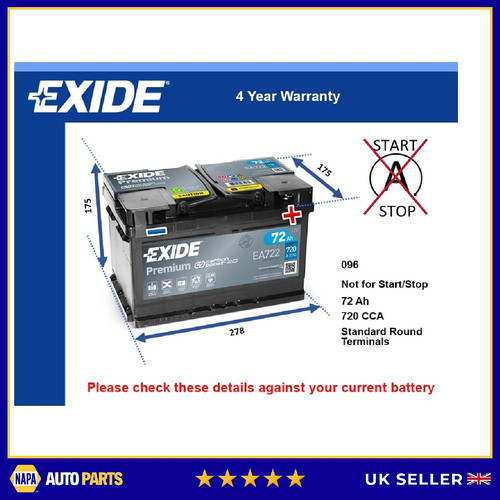 Battery fits jaguar - battery,