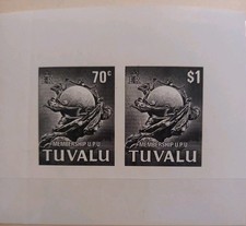 Tuvalu upu imperf souvenir - tuvalu,