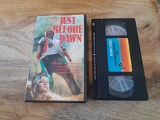 Just Before Dawn VHS PAL 1981