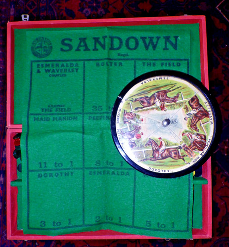 Vintage sandown horse roulette - sandown,