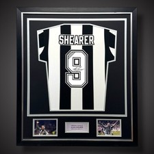 Alan Shearer Hand Signed