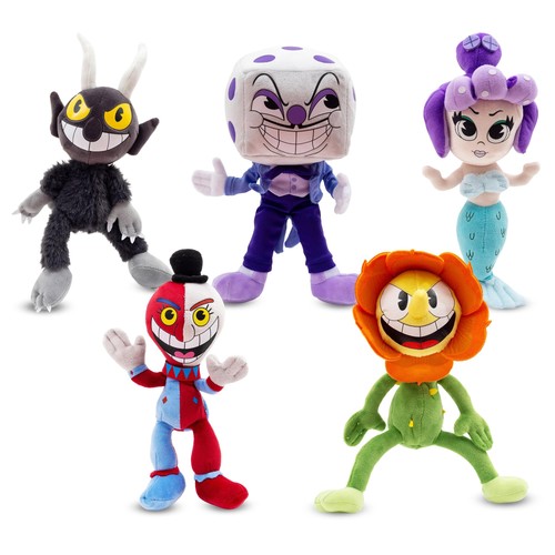 Cuphead inch villains plush - cuphead,