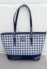 Floozie Blue Check Handbag