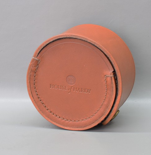 Hardy leather fly reel case - ,