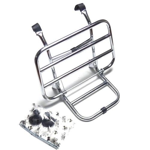 Vespa front carrier chrome - px,