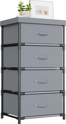 Fabric chest drawers - chest,