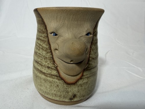 Muggins pottery ugly head mug - muggins,