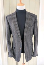 Magee Lambswool Striped Tweed