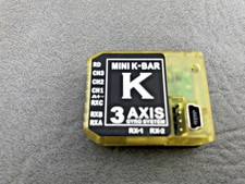 Mini Kbar Helicopter Flybarless gyro System 5.3.4pro k-bar.c