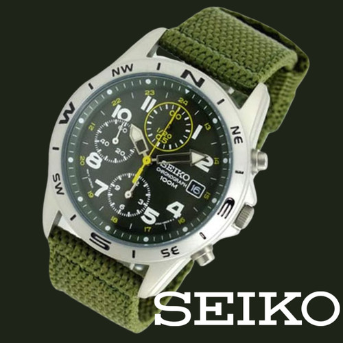Seiko watch military - seiko,