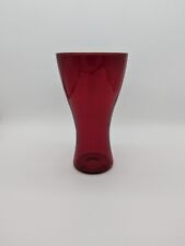 Whitefriars Ruby Red Chalice Vase, Baxter 1960/64