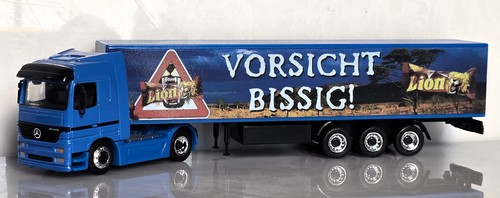 Schuco truck model - model, advertising