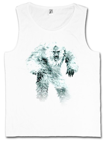 Yeti tank top vest - tank, monster