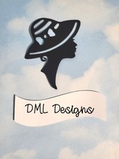 Die Cut cuts x 6 ladies head