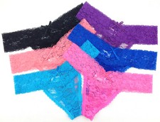 6 Pack Ladies Sexy Lace Thongs