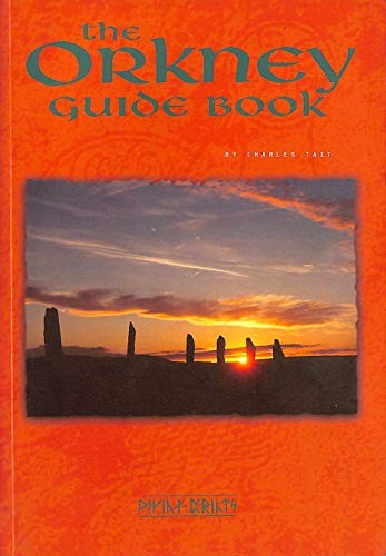 Orkney guide book tait - book,