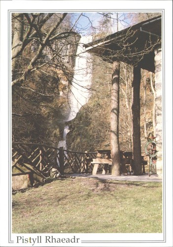 Pistyll rhaeadr waterfall - pistyll,