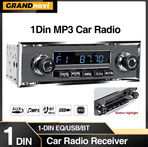 Din car radio - din, mp3