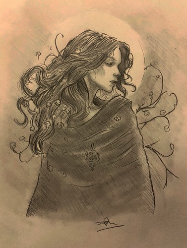 Art nouveau deco inspired - art, /