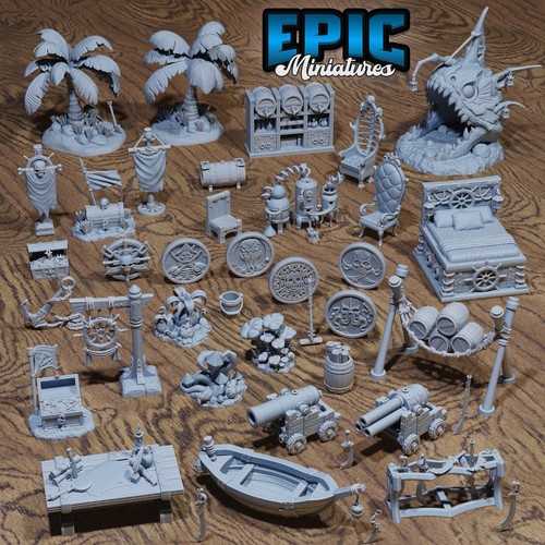 Pirate scenery dungeons - scenery,