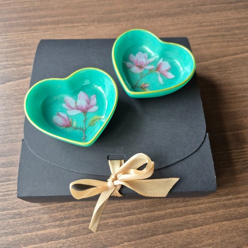Small heart shape green - shape,