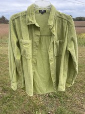 Lime Green Corduroy Jacket By