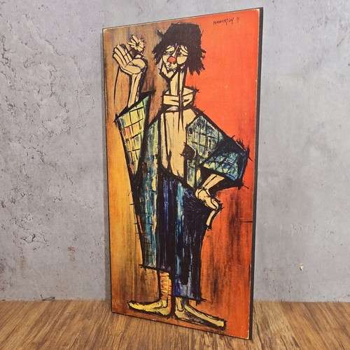 Vintage clown avec marguerite - vintage,