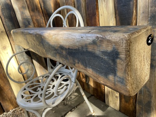 Reclaimed solid wood fireplace - reclaimed,