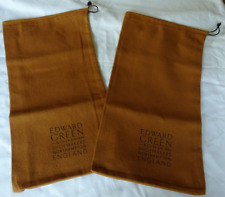 NEW Mens Edward Green Brown Cotton Boot Size Sleeper Dustbags Bags 1 pair