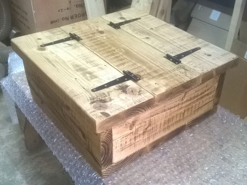 Square storage coffee table - square,