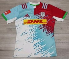 Harlequins Rugby 150th Anniversary Away Shirt 2016/2017 Adidas Medium Jersey Top