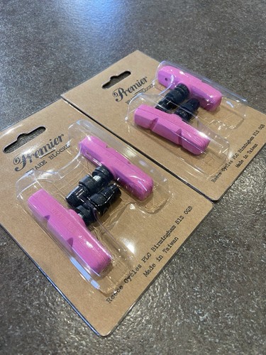 Pink brake blocks pads - brake,