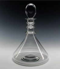 Royal Brierley crystal ship